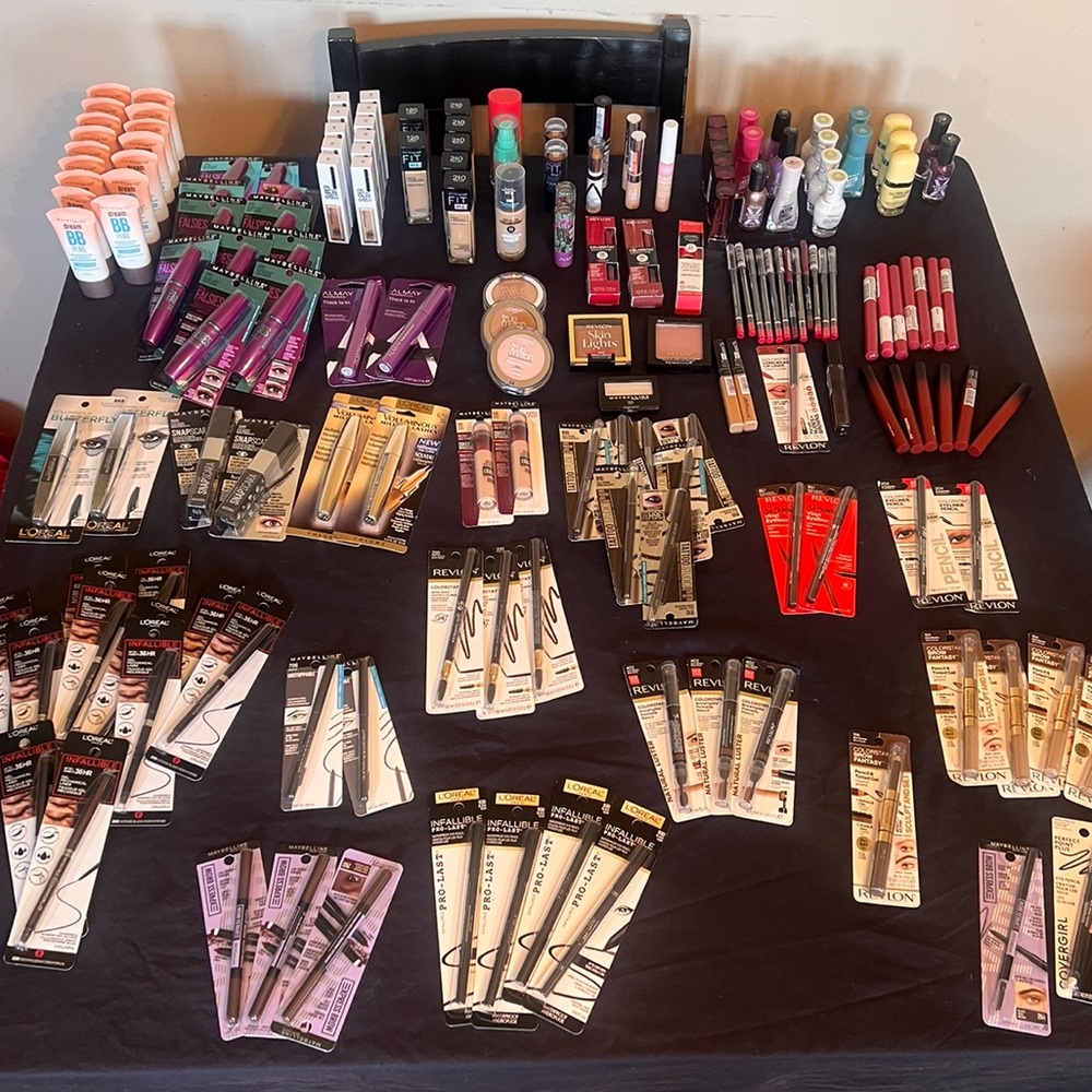 Brand New Makeup - Revlon, Maybelline, Covergirl, Almay, and L’Oréal